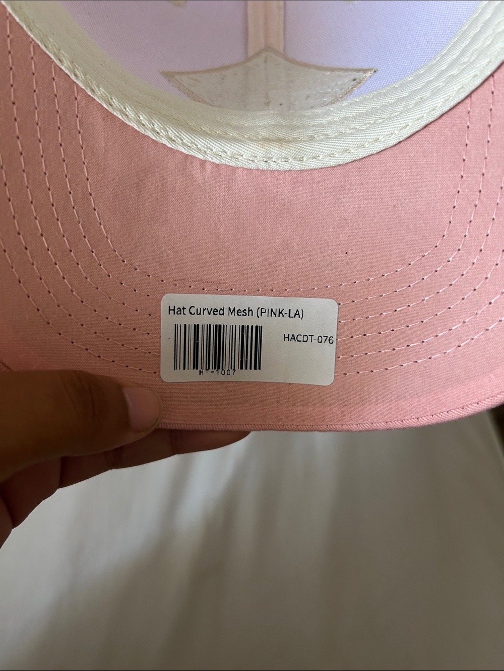 LA Patch Pink Mesh-Back Cap - Picture 2 of 6